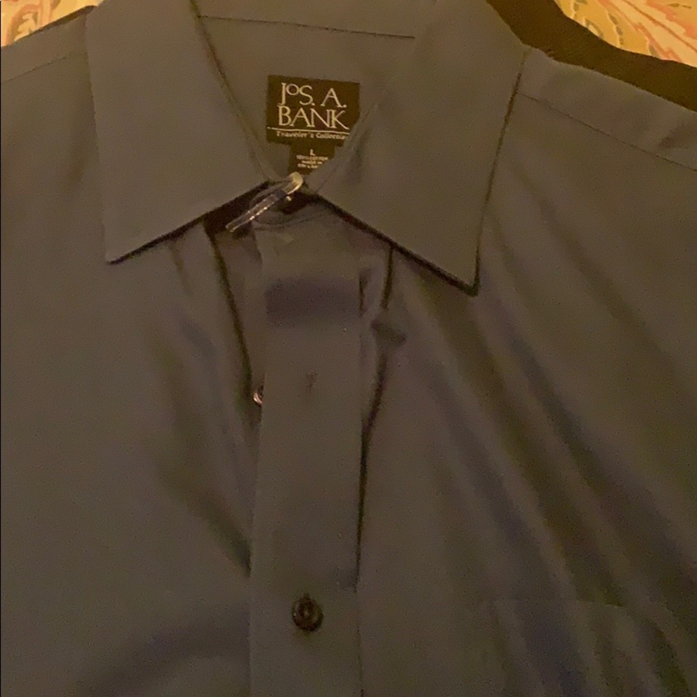 Jos. A Bank Cobalt blue dress shirt